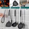 Picture of Silicone Cooking Utensil Set,Umite Chef Kitchen Utensils 15pcs Set Non-stick Heat Resistan BPA-Free Stainless Steel Handle Tools Whisk