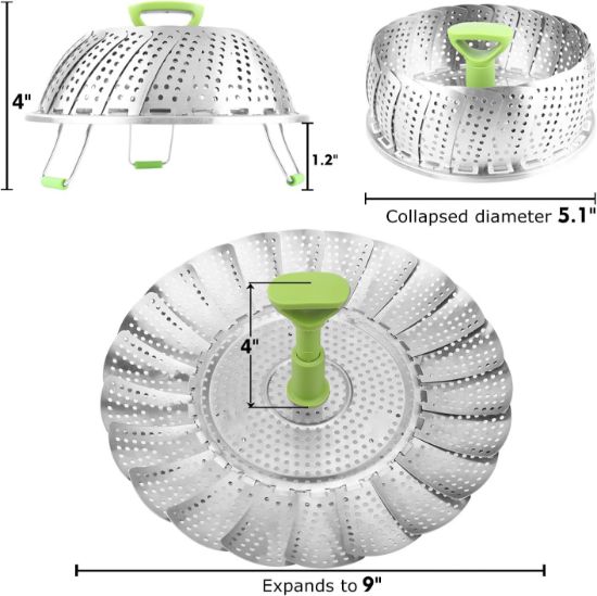 Picture of Steamer Basket Stainless Steel Vegetable