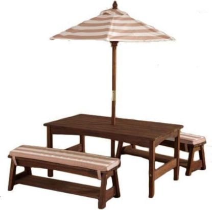 Picture of Outdoor Wooden Table