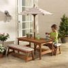 Picture of Outdoor Wooden Table