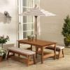 Picture of Outdoor Wooden Table