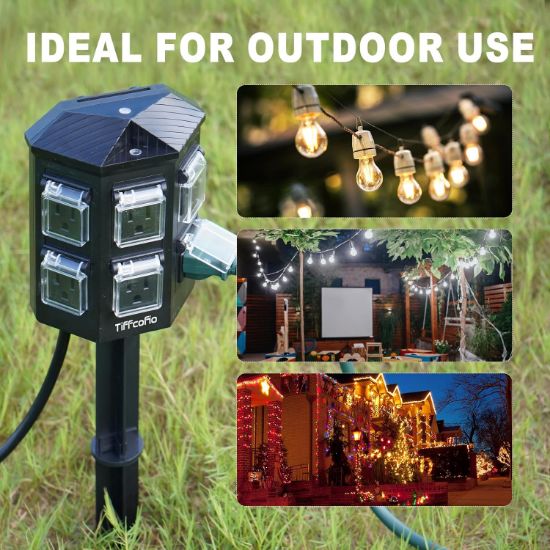 Picture of Outdoor Power Strip with Stake