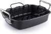 Picture of  Nonstick Roasting Pan Bakeware Roaster with Rack, 17x13-inches, Black