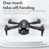 Picture of H66 aerial photography drone high definition dual camera folding quadcopter fixed height remote control aircraft toy