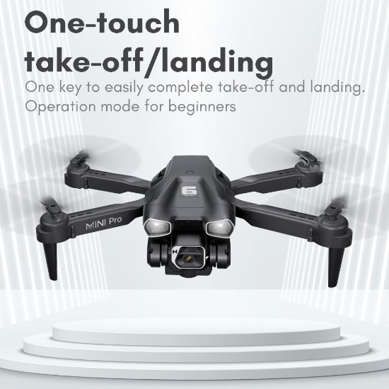 Picture of H66 aerial photography drone high definition dual camera folding quadcopter fixed height remote control aircraft toy