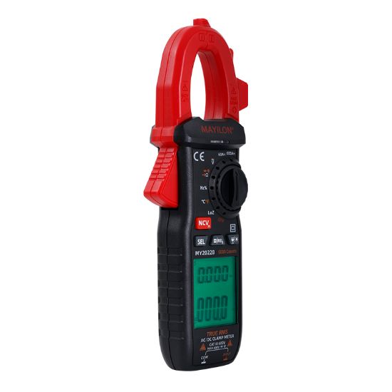 Picture of MY2022A Clamp Meter Digital Multimeter True RMS Pliers Ammeter Voltmeter Frequency Continuity Electrical Multi Tester