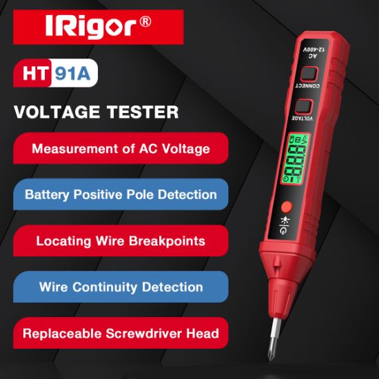 Picture of HT91A multi function Volatage Tester with LCD display