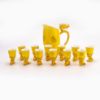 Picture of Dingliu Zodiac Ceramic Wine Set Imperial Yellow Set