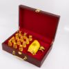 Picture of Dingliu Zodiac Ceramic Wine Set Imperial Yellow Set