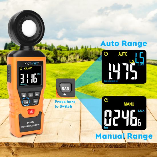 Picture of Digital Light/ LED Light Meter