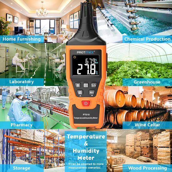 Picture of Temperature & Humidity Meter