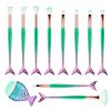 Picture of 10pcs makeup brush set