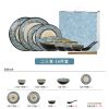 Picture of Ding Liu Purus coast tableware gift box set 2 persons 4 persons 6 persons tableware gift box