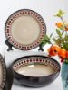 Picture of Dingliu Red Polka Dot Set Daily Porcelain Tableware Set European and American Style Tableware Set