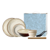 Picture of Dingliu European Beige Cameo Set Daily Porcelain Tableware Set Gift Set