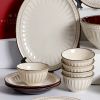 Picture of Dingliu European Beige Cameo Set Daily Porcelain Tableware Set Gift Set