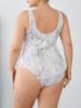 Picture of White plus size jumpsuit for women