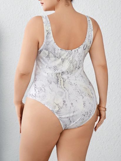 Picture of White plus size jumpsuit for women