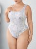 Picture of White plus size jumpsuit for women