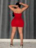 Picture of Red bustier dress