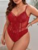 Picture of Red lace onesie