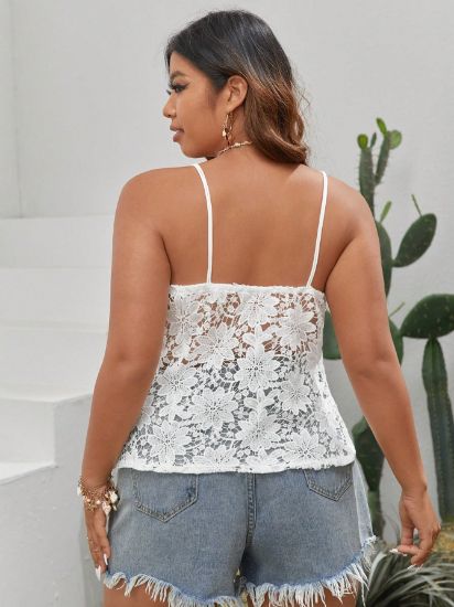 Picture of White lace top