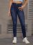 Picture of Women's stylish stretch jeans with side pocket