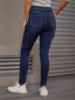 Picture of Women's stylish stretch jeans with side pocket