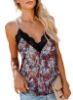 Picture of Women's lace printed tank top