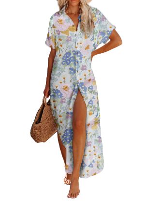 Picture of  Floral long dress