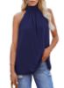 Picture of Sleeveless chiffon top