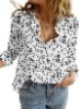 Picture of Women's fashionable dot print shirt